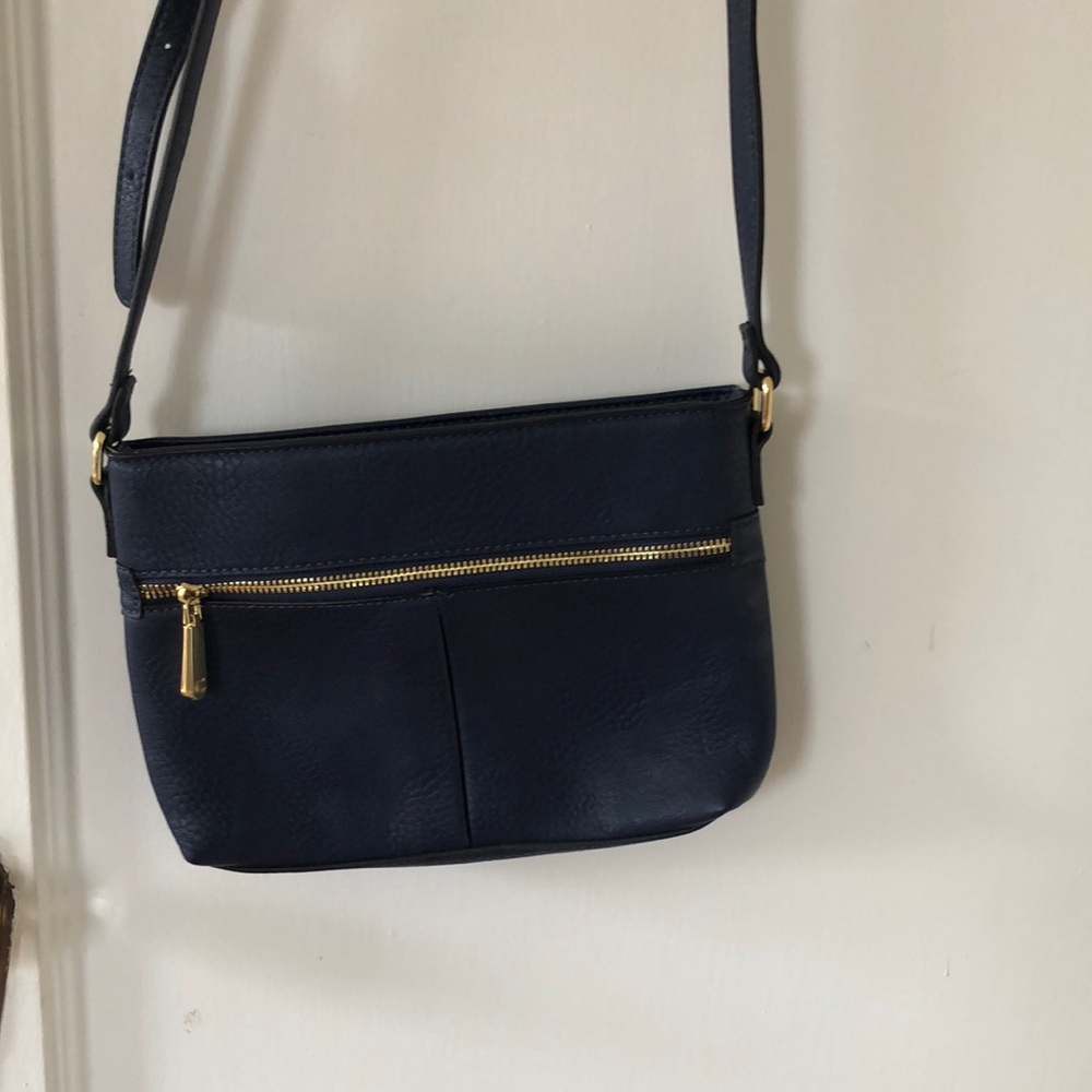 Navy blue Charming Charlie Sling bag